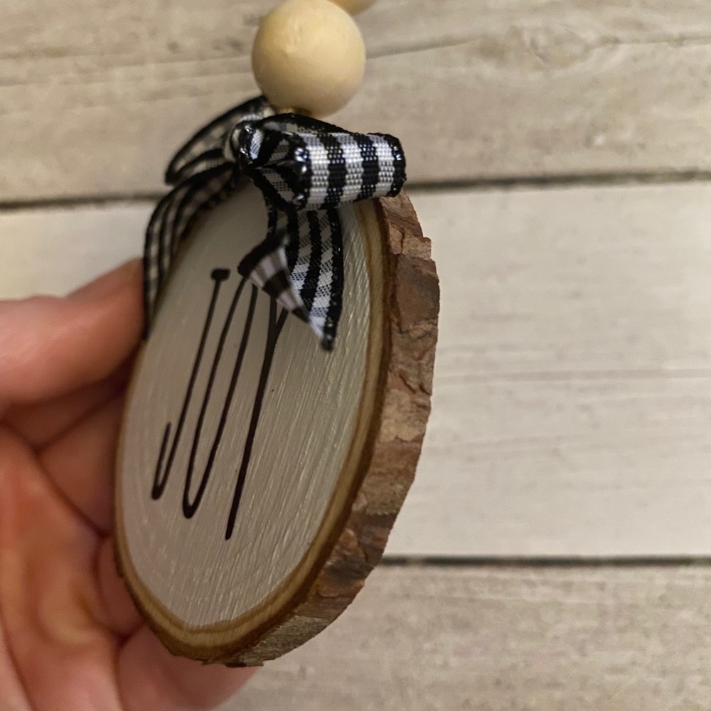 Farmhouse Rae Dunn inspired Ornaments - Picture 2 of 4
